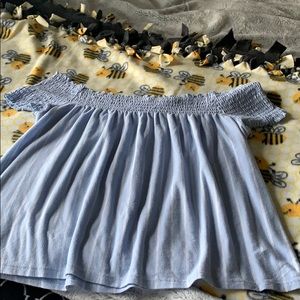 american eagle off the shoulder top